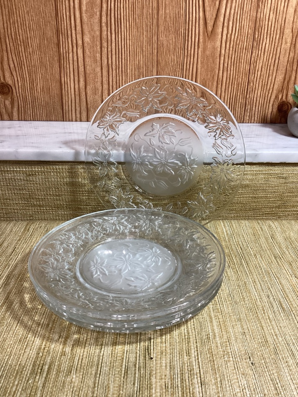 Vintage Princess House Fantasia 8” Plates set of 4